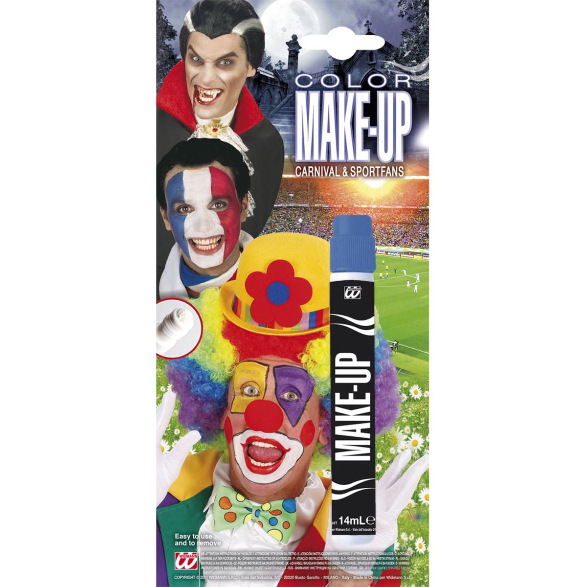 "BLAUER MAKE-UP STIFT" – Vorderansicht