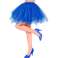 "BLAUES TUTU" mit Innentasche für LED-Lichter – Vorderansicht