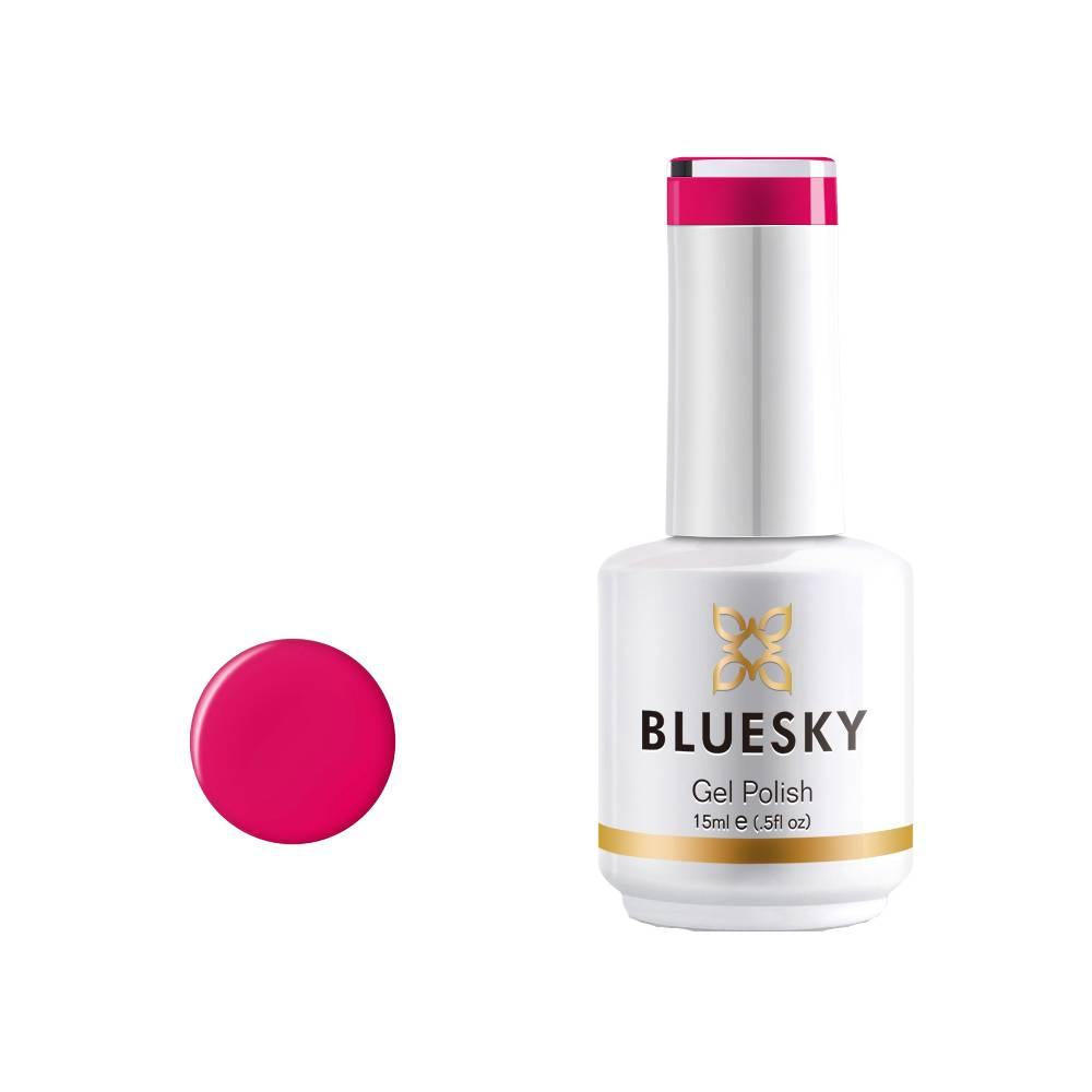 Bluesky, Bluesky, Glossy Shine Finish, Semi-Permanent Nail Polish, Strawberry Tequila, 15 ml