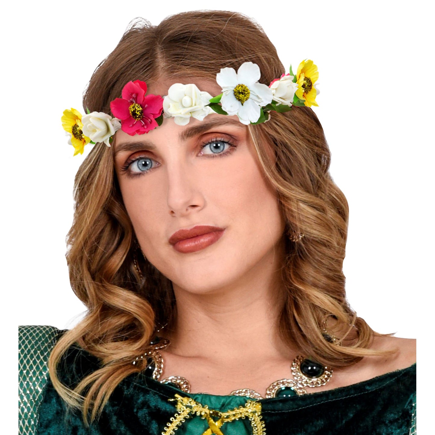 "BLUMENDIADEM MIT BÄNDERN" – Ansicht 3