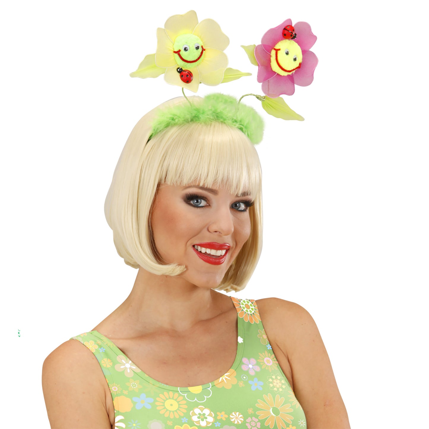 "BLUMENHAARREIF" sort. in 2 Farben – Ansicht 4