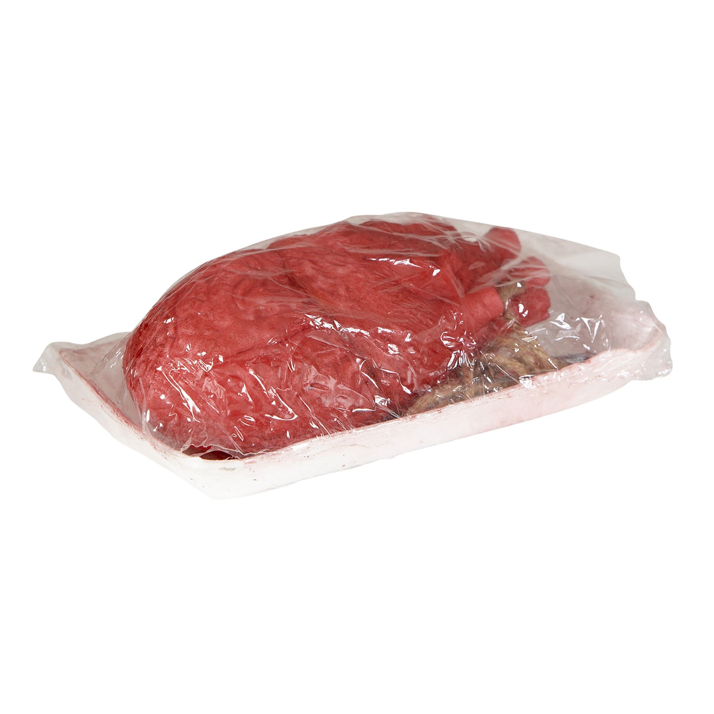 "BLUTIGES HERZ IN VERPACKUNG" – Detailansicht