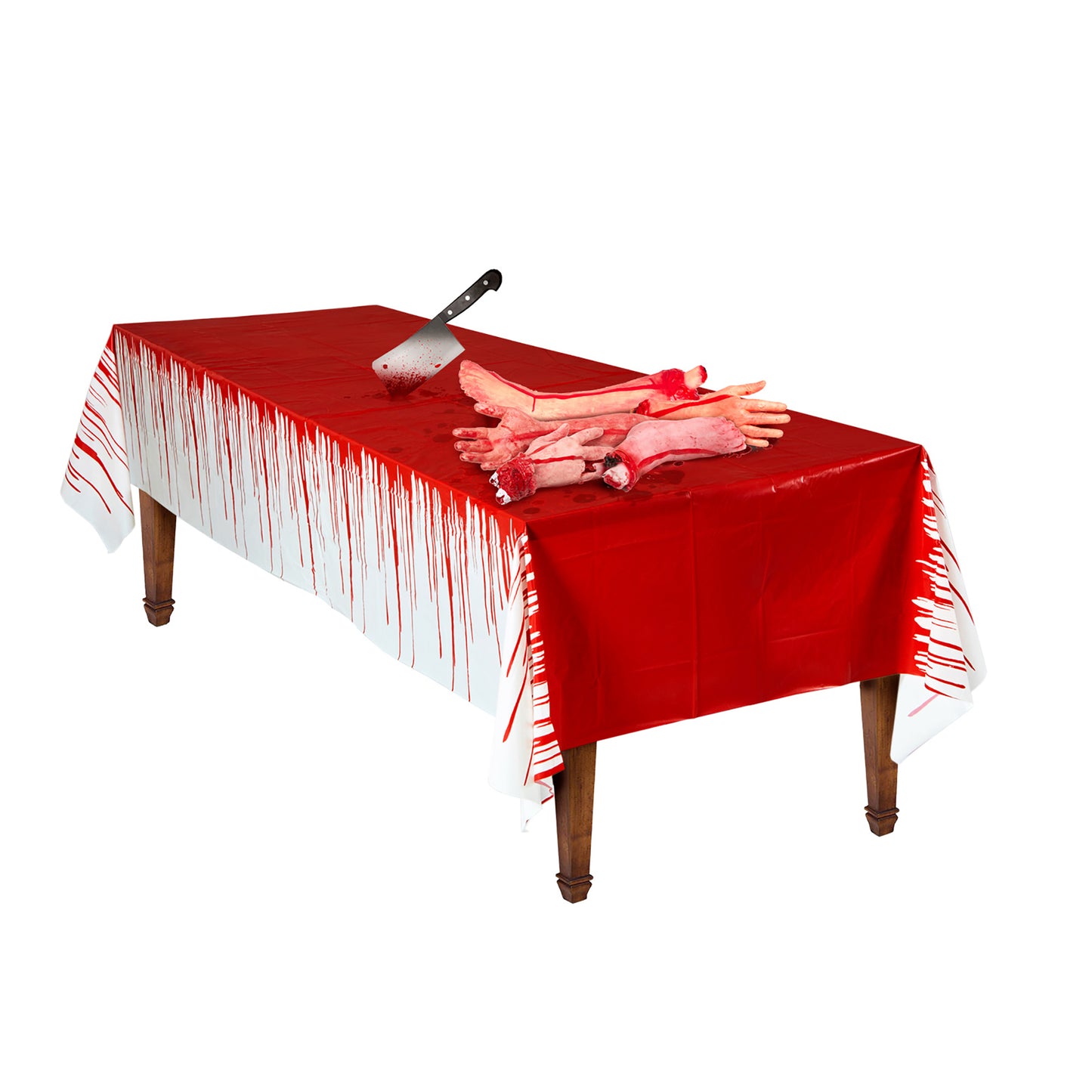 "BLUTVERSCHMIERTE TISCHDECKE" 137x275 cm – Ansicht 4