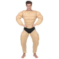 "BODYBUILDER" (Muskel Overall mit Slip) – Vorderansicht