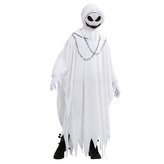 "BÖSARTIGER GEIST" (Umhang, Maske mit Kapuze) – Vorderansicht