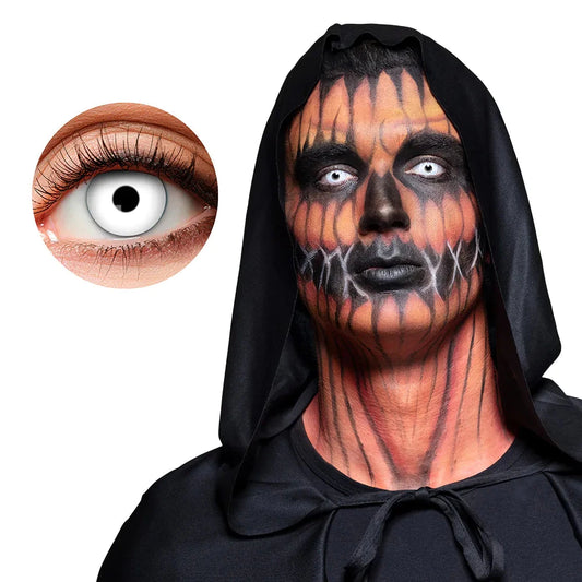 Boland Terror 7-Tage Kontaktlinsen – Opaque Orange Halloween Lens - Fasnacht24.ch