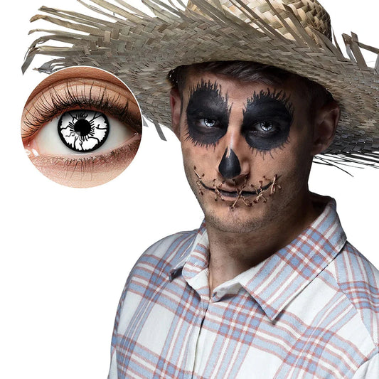 Boland Vogelscheuche Kontaktlinsen – 1 Woche Tragedauer, 14.5mm Soft - Fasnacht24.ch