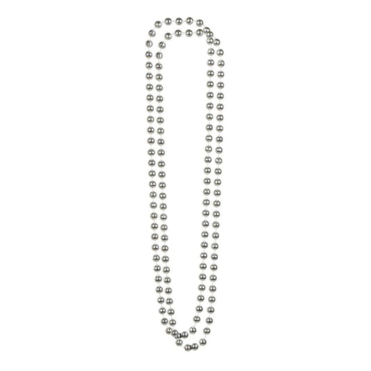 Silbernes Halskettenset mit zwei zarten Ketten in glänzender Optik für Frauen.