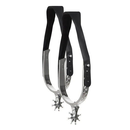 Westernsporen 2 Stück Metall-Blend – Boland Western Stiefelsporen - Fasnacht24.ch