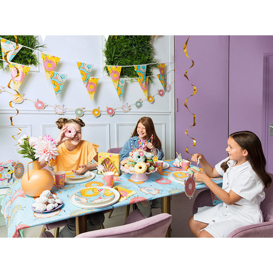 Donut Hängedekoration – Boland 3er Set Assortierte Dekorative Swirls 85 cm - Fasnacht24.ch