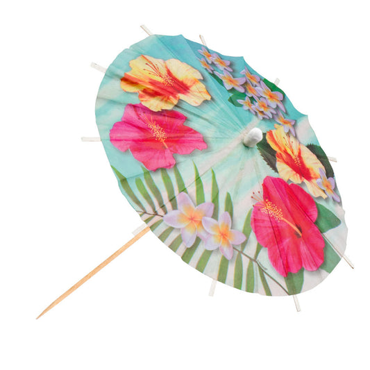Cocktail Schirmchen Set – Boland Paradise tropisch 18 cm – Produktansicht