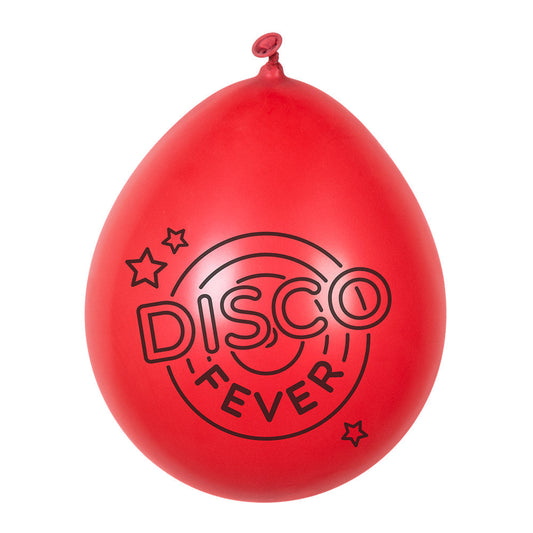 Boland Disco Fever Latexballons – 6er Pack 23 cm Biologisch Abbaubar - Fasnacht24.ch