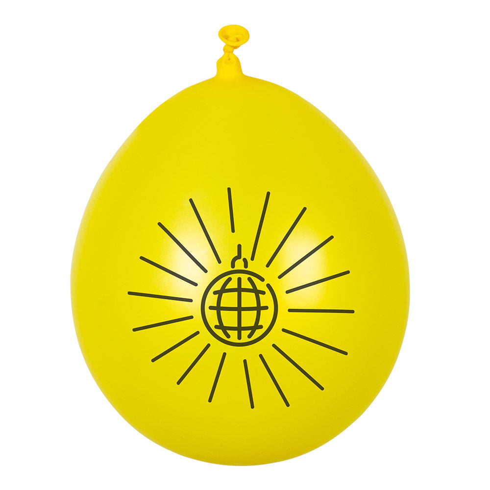 Boland Disco Fever Latexballons – 6er Pack 23 cm Biologisch Abbaubar - Fasnacht24.ch