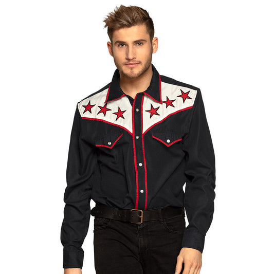Boland Authentisches Rodeo Cowboyhemd Aus Baumwolle XL Herrenhemd Fasnacht24.ch – Produktansicht