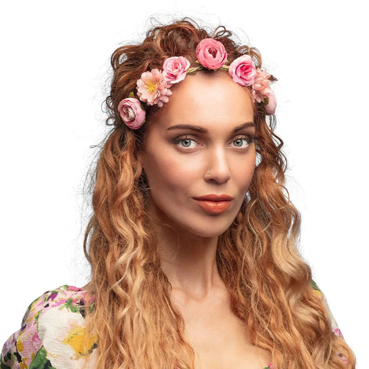Boland Blumen Stirnband Eivissa – Leichtes Haarband Mit Blumenmuster - Fasnacht24.ch