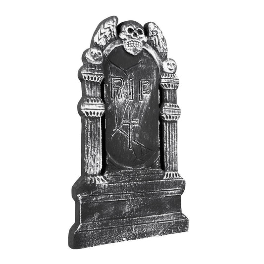 Boland Friedhof Grabstein Flying Skull Halloween Dekoration 50x30cm - Fasnacht24.ch
