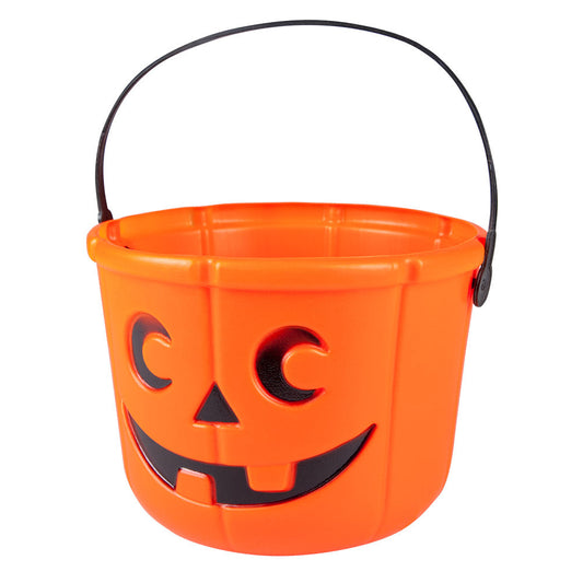 Boland Halloween Kürbis Süssigkeiteneimer Orange 18 cm - Fasnacht24.ch