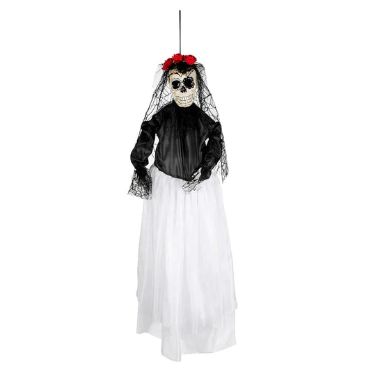 Boland La Novia Hängedekoration – 90 cm Stoffpuppe für Totentag - Fasnacht24.ch