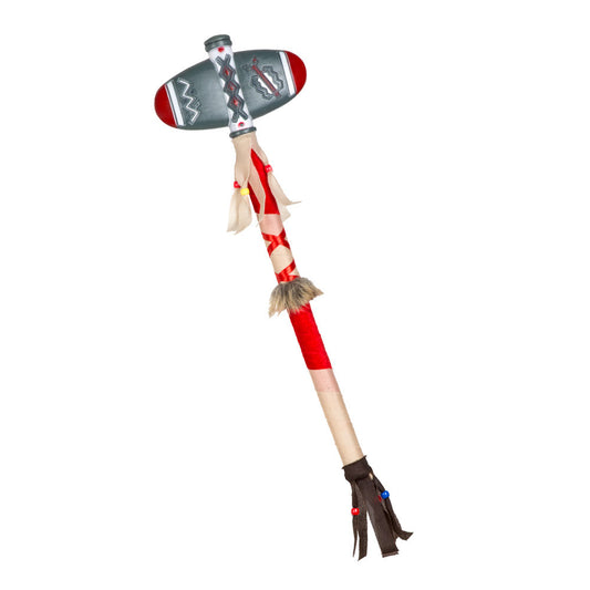 Stein Axt 45 cm – Boland Hassun Indianer Kostüm Requisite – Produktansicht