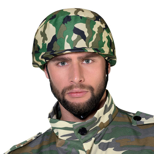 Boland Verstellbarer Militärhelm – Leichter Camo Airsoft Helm - Fasnacht24.ch – Produktansicht