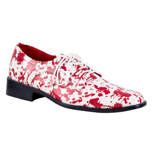 Horror Schuhe Herren – Boland Halloween Kostüm Schuhe Schwarz Leder - Fasnacht24.ch