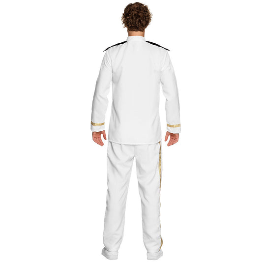 Captain Uniform Weiß – Boland Maritime Kleidung Mit Gold-Details - Fasnacht24.ch