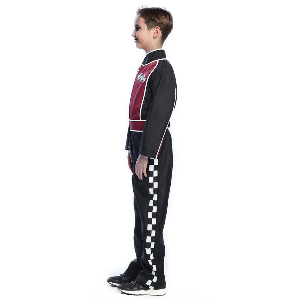 Rennfahrer Kostüm Jungen – Boland Racing Rookie Overall mit Cap - Fasnacht24.ch