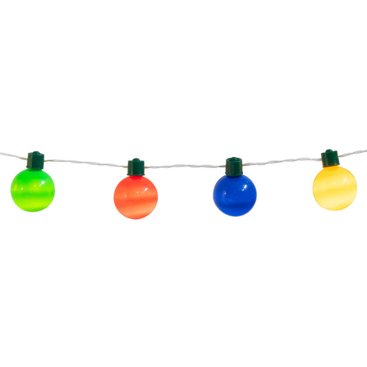 Boland LED Funball Lichterkette – 140 cm, 5 cm Durchmesser - Fasnacht24.ch
