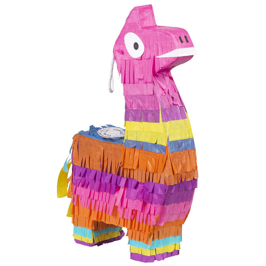 Boland Mini Bunte Lama Piñata 23x13 cm Kinder Partydeko Fasnacht24.ch – Produktansicht