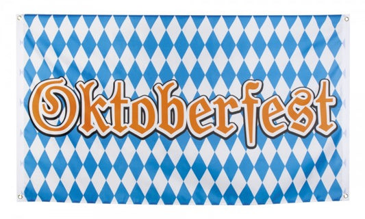 Oktoberfest Flagge Bierfest 90x150cm Boland Polyester wetterfest