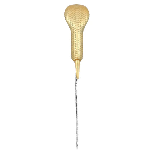 Dekorativer Dolch mit 40 cm Klinge und Schlangenmotiv am Griff in orientalischem Stil