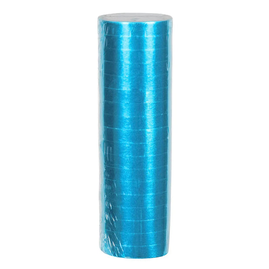 Boland Metallic Blaue Papier Luftschlangen – 4m Lange Partydeko