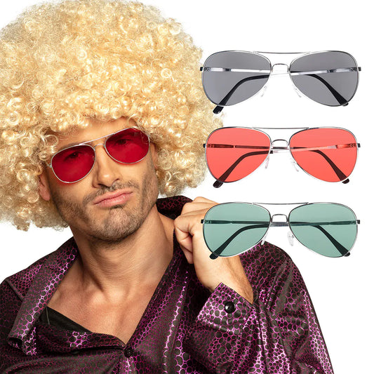 Partybrille Boland – Vibrante Farben, Schlagfeste Gläser, Einheitsgröße - Fasnacht24.ch