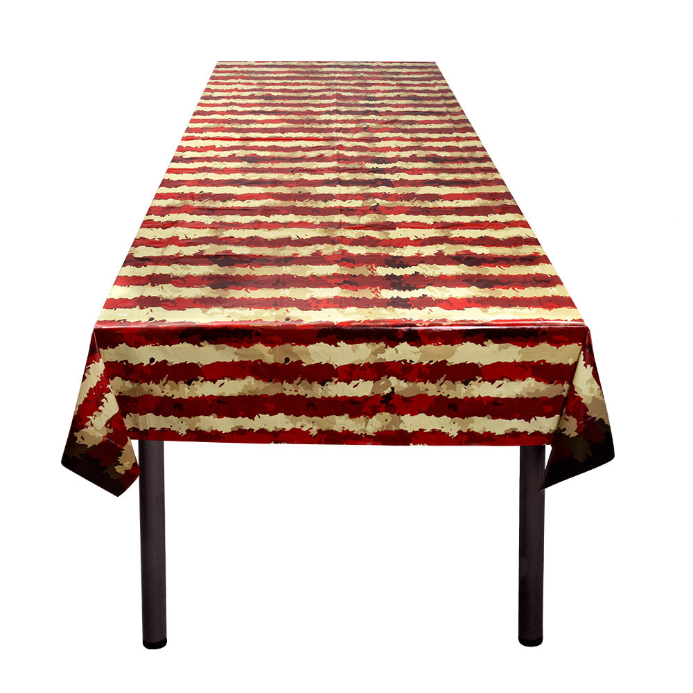 Boland Horror Clown PE Tischdecke – 120x180cm, Wasserdicht - Fasnacht24.ch