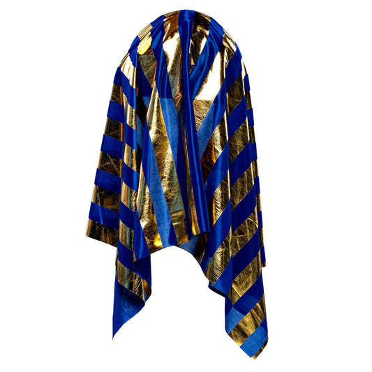 Boland Pharao Hut – Gold & Blau Ägyptische Kopfbedeckung - Fasnacht24.ch