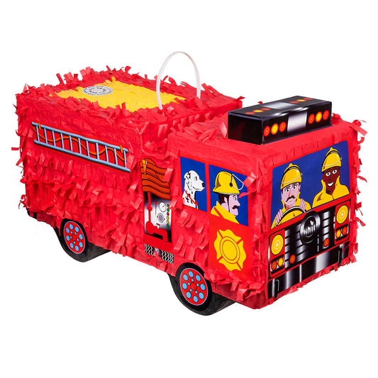 Boland Feuerwehr-Lastwagen Piñata 43x24x18cm Kinder Partydeko – Produktansicht