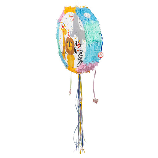 Boland Safari Piñata – Tier-Party Pinata 44x44x9 cm, Recycelter Karton - Fasnacht24.ch