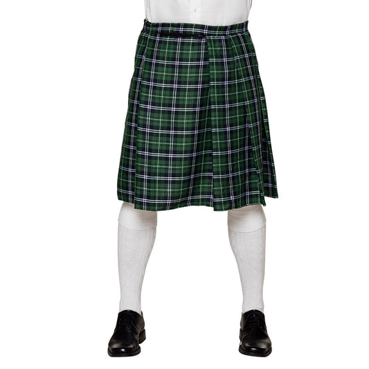 Boland Grün Tartan Kilt Herren Festival Kilt Grösse M/L – Produktansicht