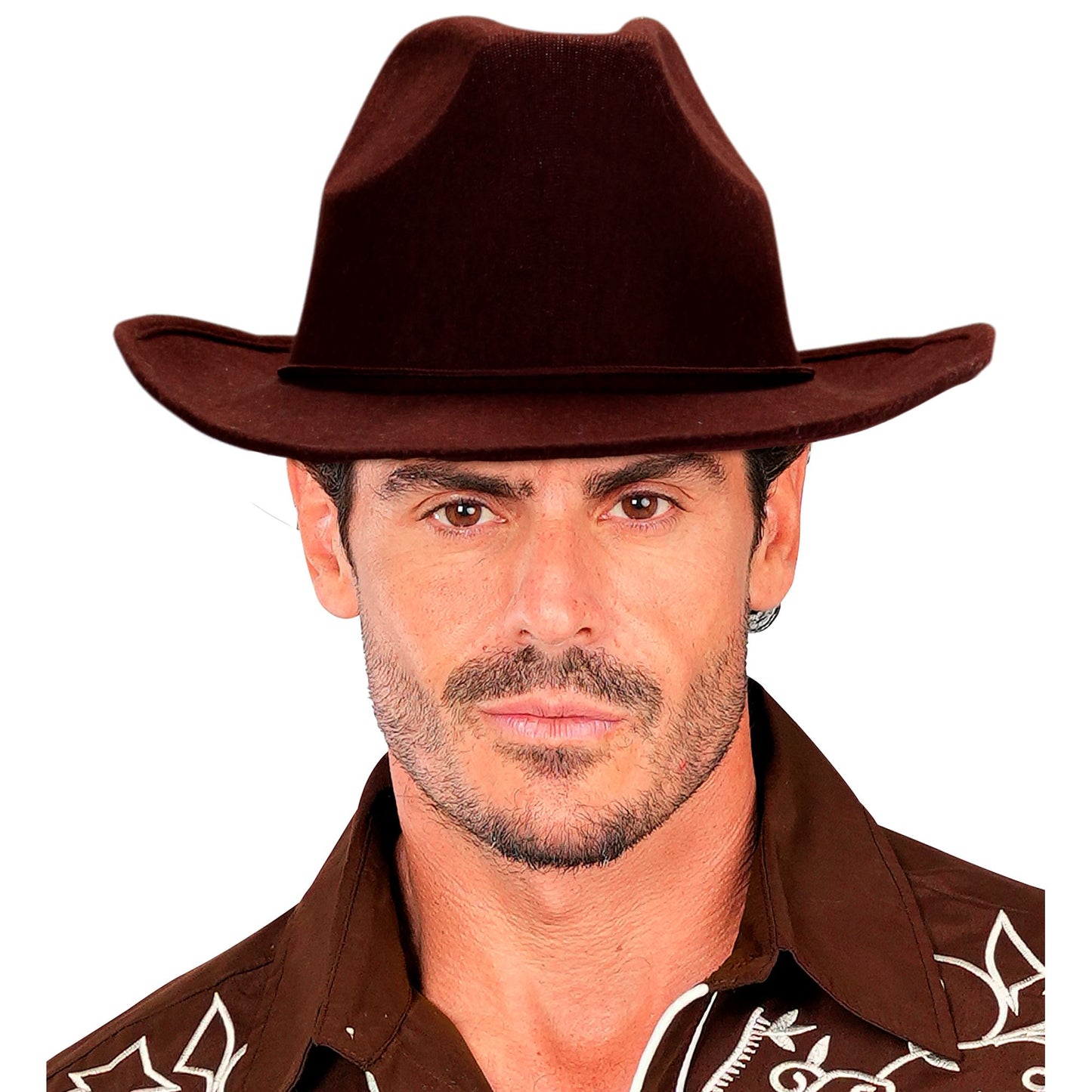 "BRAUNER COWBOYHUT AUS GEBÜRSTETEM FILZ" – Ansicht 5
