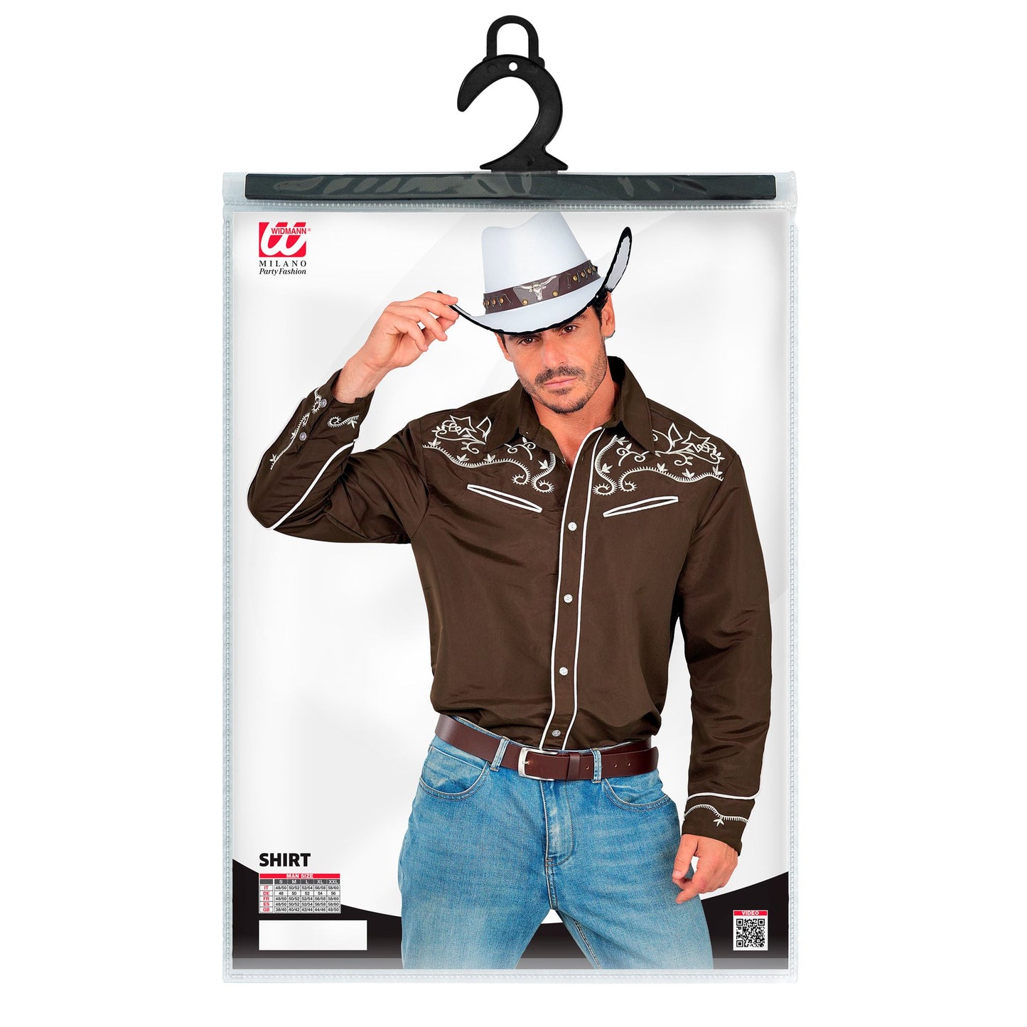 "BRAUNES COWBOY HEMD" – Ansicht 5