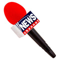 "BREAKING NEWS MIKROFON" 25 cm – Vorderansicht