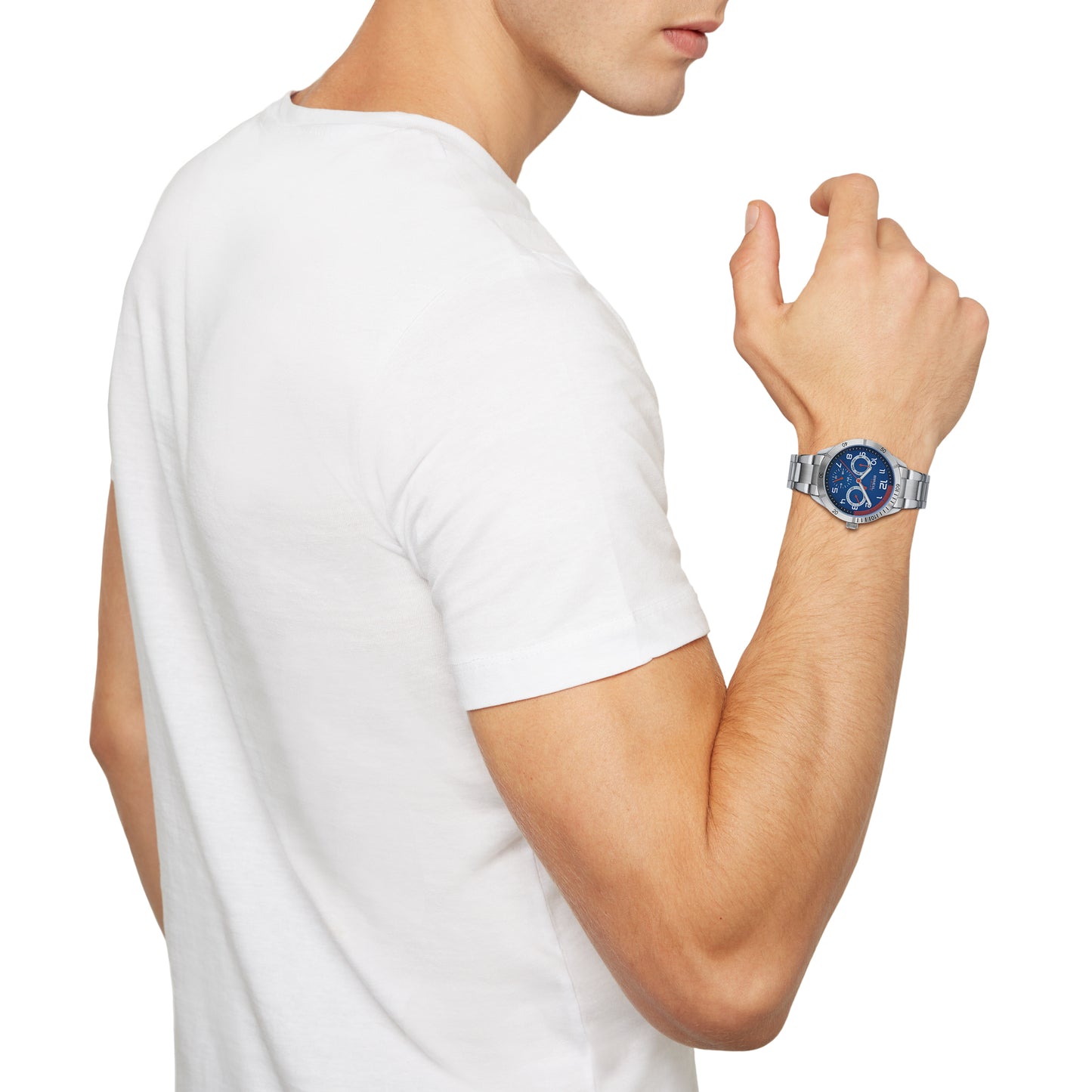 BREIL EW0618 Date Armbanduhr 37 mm Silber ansicht-3