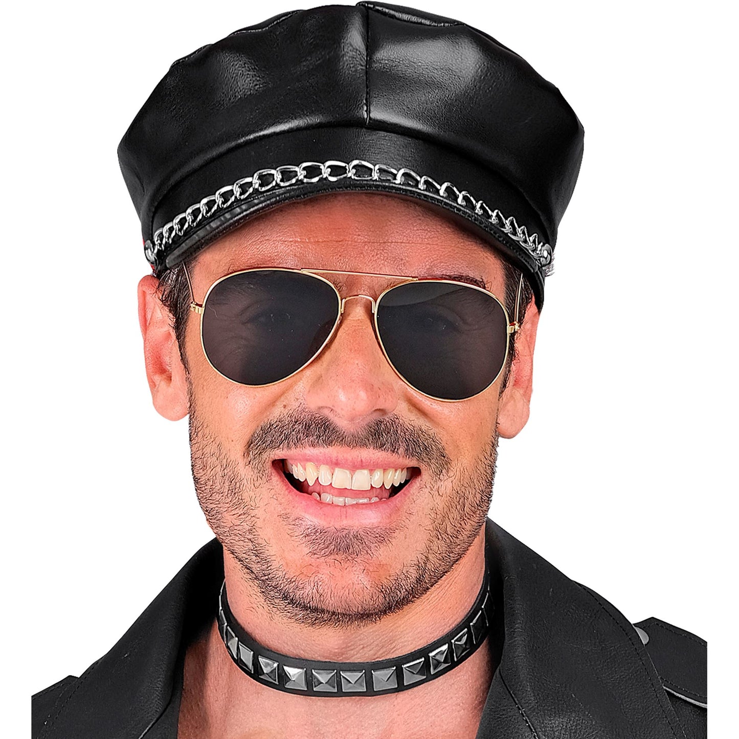 "BRILLE FÜR MEHRERE CHARAKTERE MIT SCHWARZEN GLÄSERN" – Ansicht 6