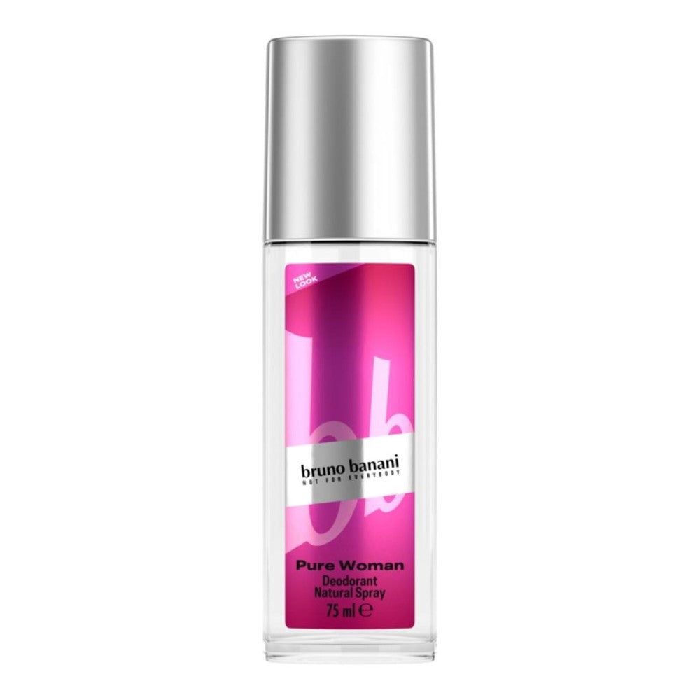 Bruno Banani Bruno Banani, Pure Woman, Natürlich, Deodorant Spray, Für Frauen, 75 ml Regular