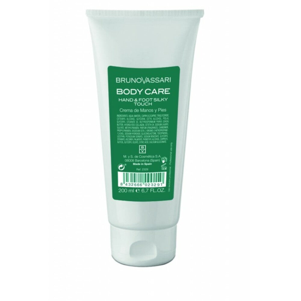 Bruno Vassari, Body Care, Kollagen, Hydra-nährend, Körpercreme, Für Hände & Füße, 200 ml
