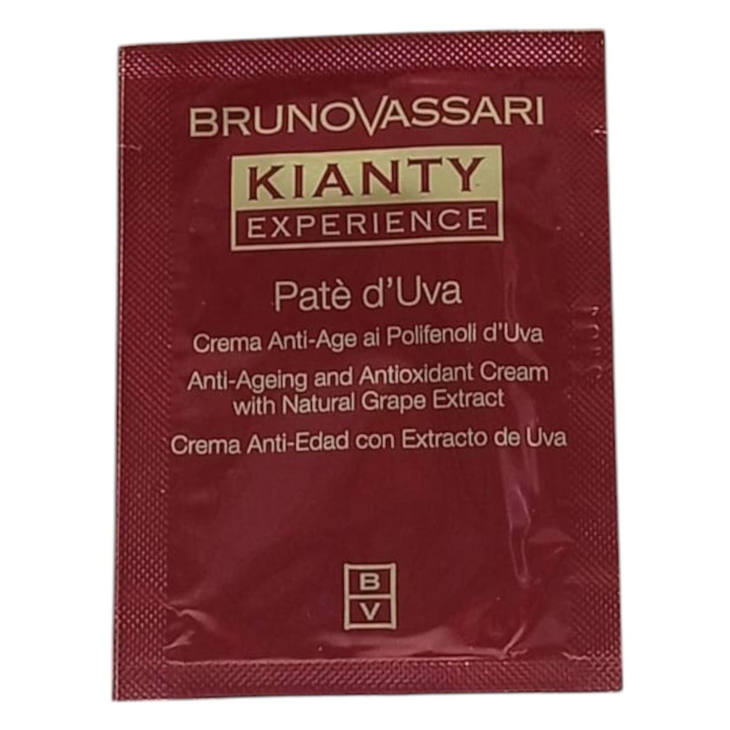 Bruno Vassari Bruno Vassari, Kianty Experience, Anti-Aging, Sahne, Für das Gesicht, 3 ml *Muster Sample