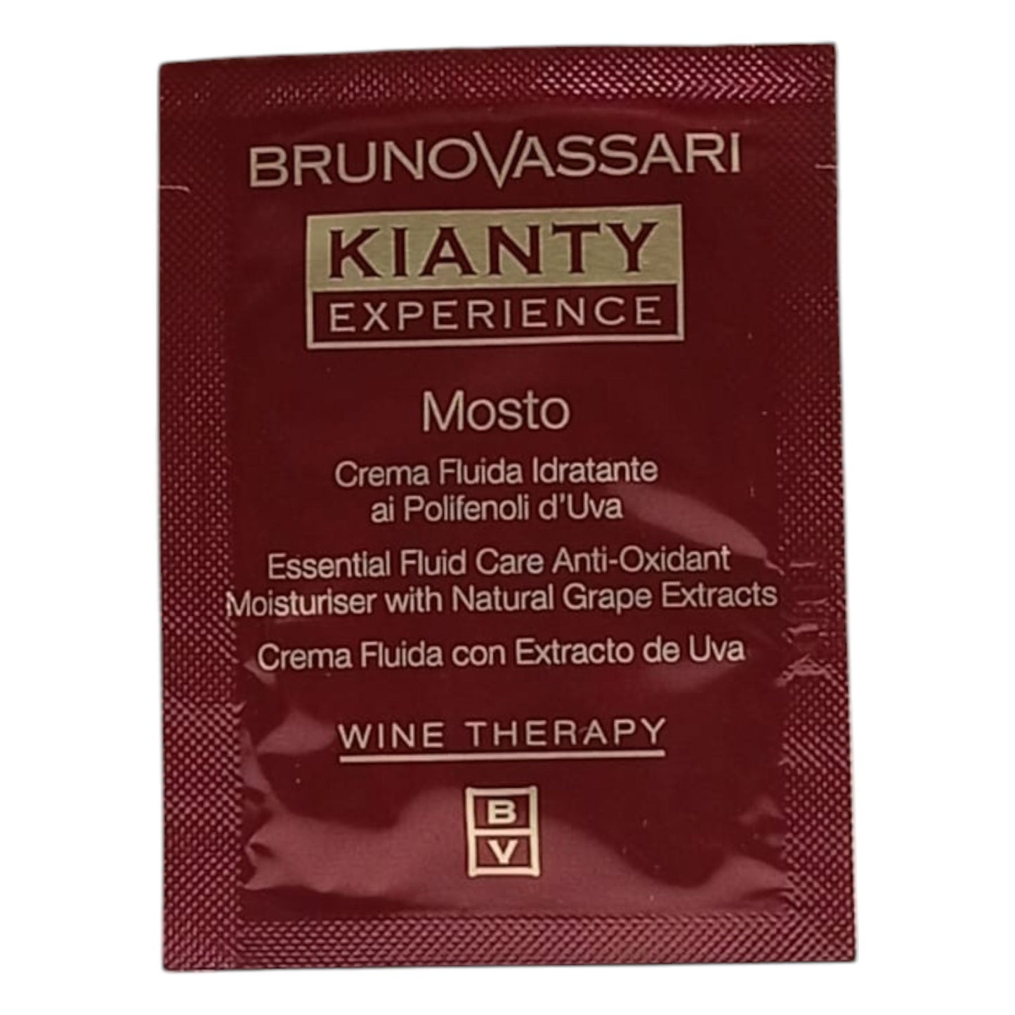 Bruno Vassari Bruno Vassari, Kianty Experience, Hydratisierend, Sahne, Für das Gesicht, 3 ml *Muster Sample