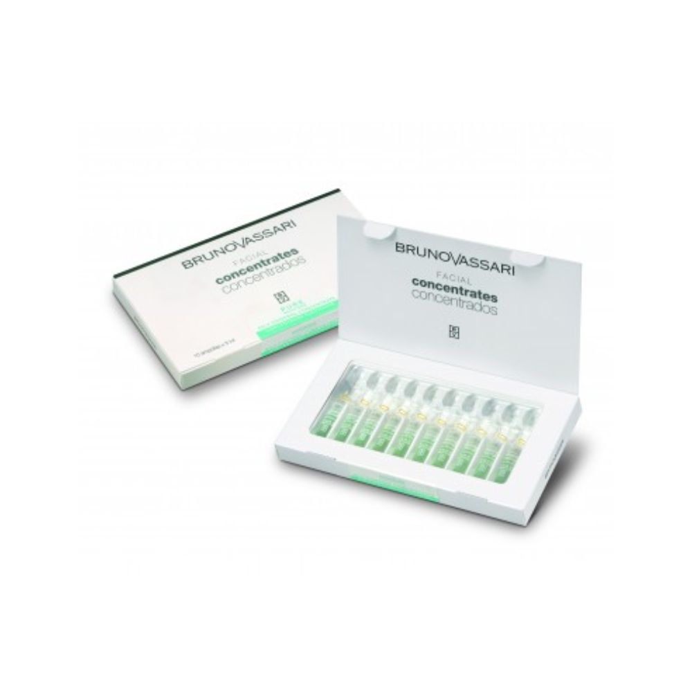 Bruno Vassari Setzen, Bruno Vassari, Pure Solutions, Niacinamid, Reinigung, Ampullen Behandlungsserum, Gegen Öligkeit, Für da