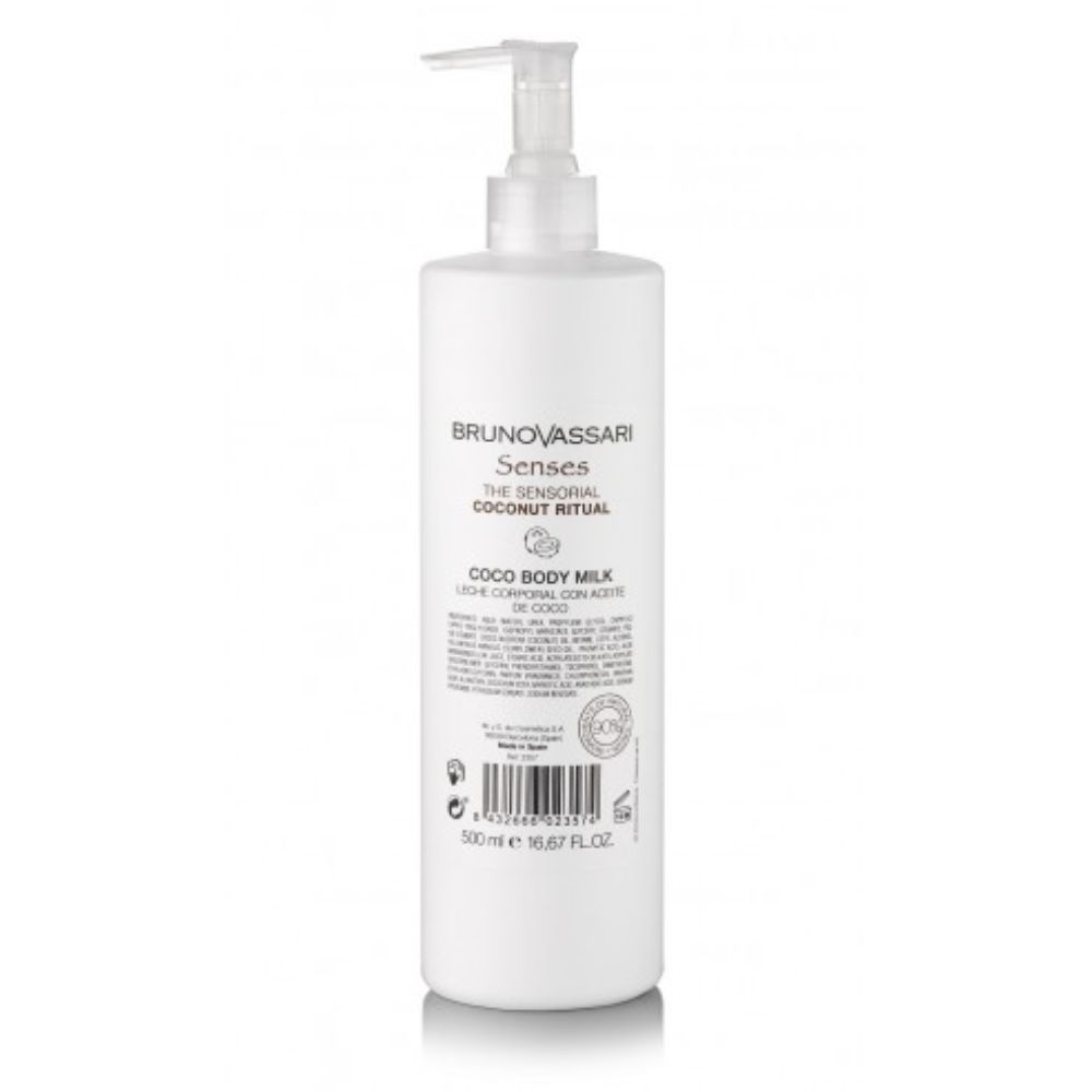 Bruno Vassari Bruno Vassari, Senses, Kokosöl, Hydratisierend, Körpermilch, 500 ml Regular