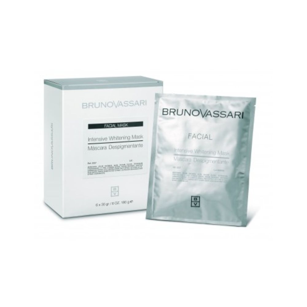 Bruno Vassari Setzen, Bruno Vassari, White, Aufhellung, Peel-Off-Maske, Tag & Nacht, Für das Gesicht, 6 stk, 30 g Regular
